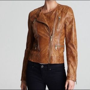 Michael Kors genuine leather jacket